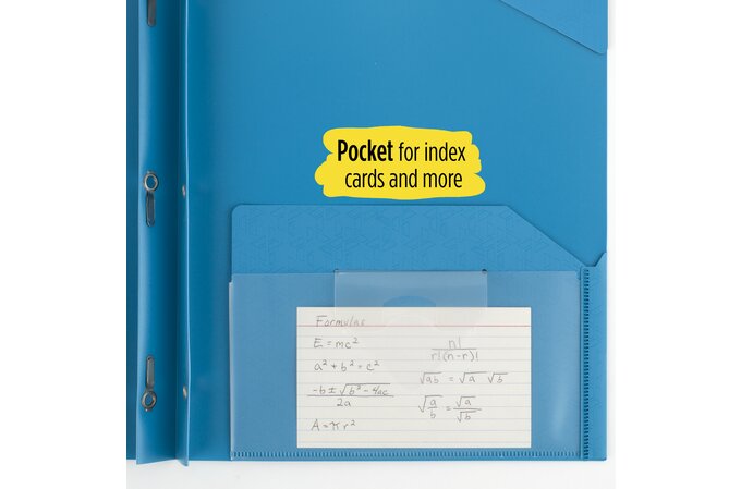 five star 2 pocket folders with prong fasteners