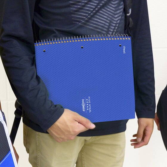 Five Star® DuraShield™ Notebook with Antimicrobial Front Cover