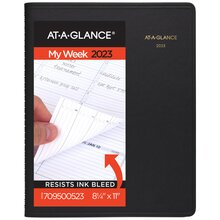 2026 AT-A-GLANCE 3.75" X 6.75" Daily Refill Pages, White/Red (063-125Y-26) | Staples