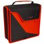 Five Star® 3" Sewn Zipper Binder Plus Removable Padded Case, 850 Sheet Capacity, Red/Black thumbnail images 2 of 6