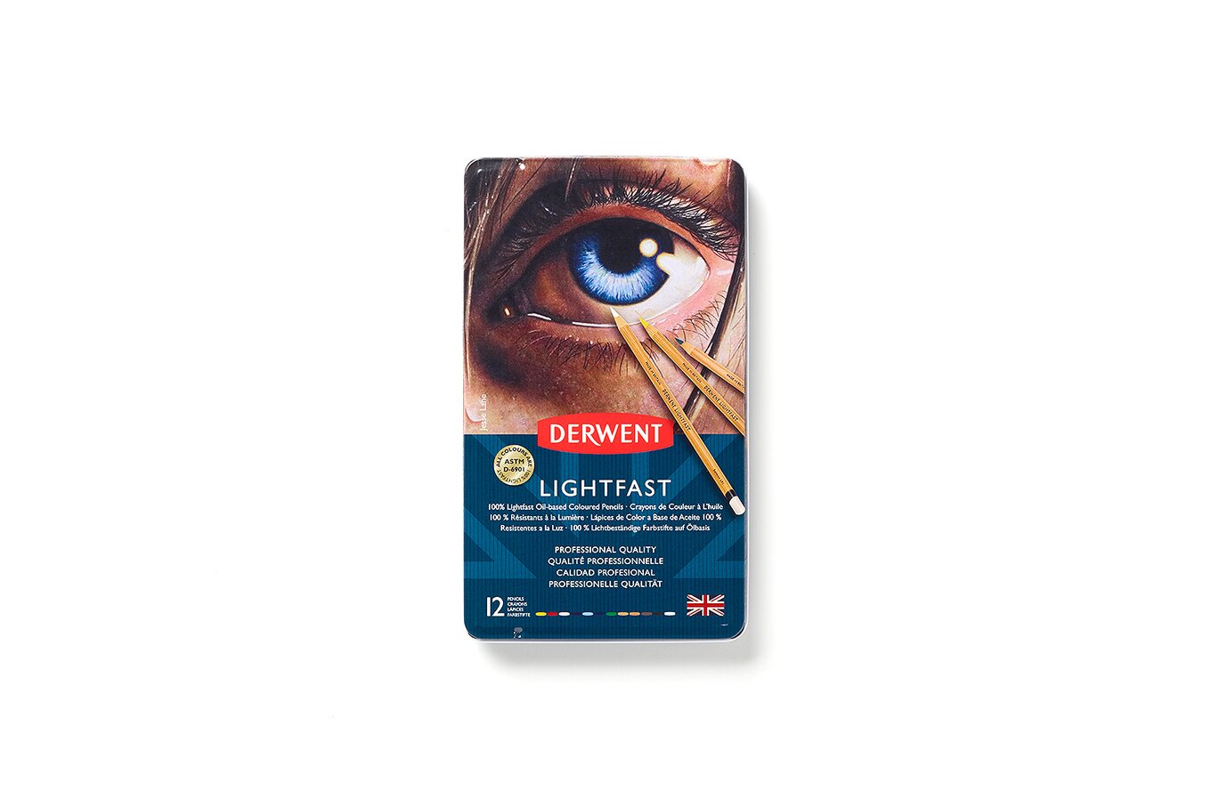 Derwent Lightfast Colored Pencils 36 Tin, Set of 36, 4mm Wide Core, 100%  Lightfast, Oil-based, Premium Core, Creamy, Ideal for Drawing, Coloring