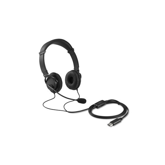 Classic USB-A Headset with Mic and Volume Control | Headphones and