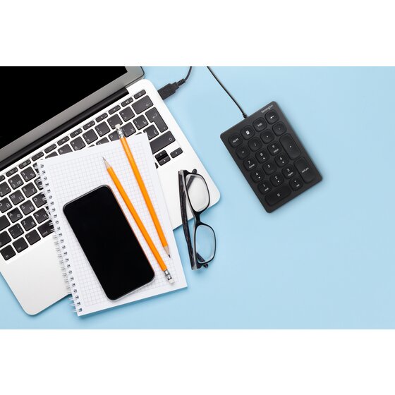 Wired Numeric Keypad | Computer & Laptop Keyboard | Ergonomic