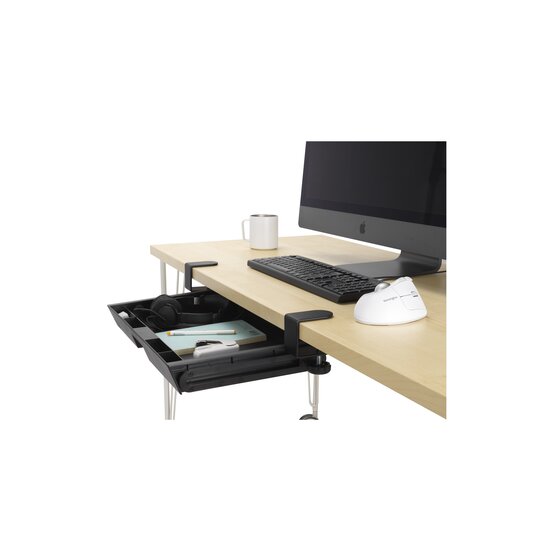 Clamp-On Storage Drawer - TAA | Ergonomic Keyboard Drawer