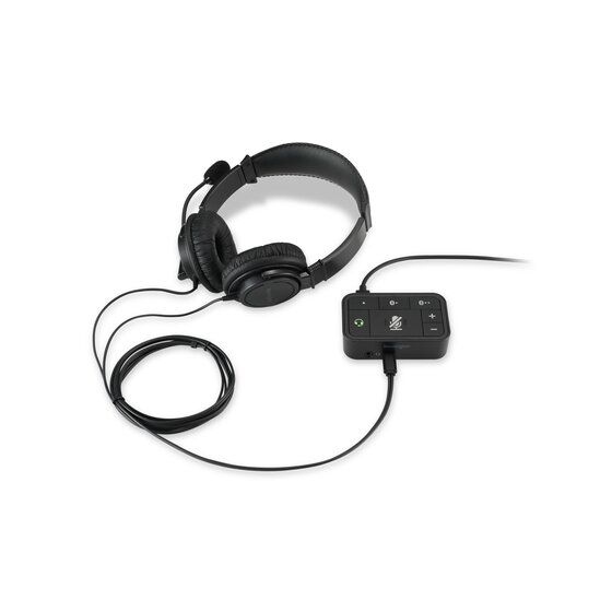 Universal 3-in-1 Pro Audio Headset Switch