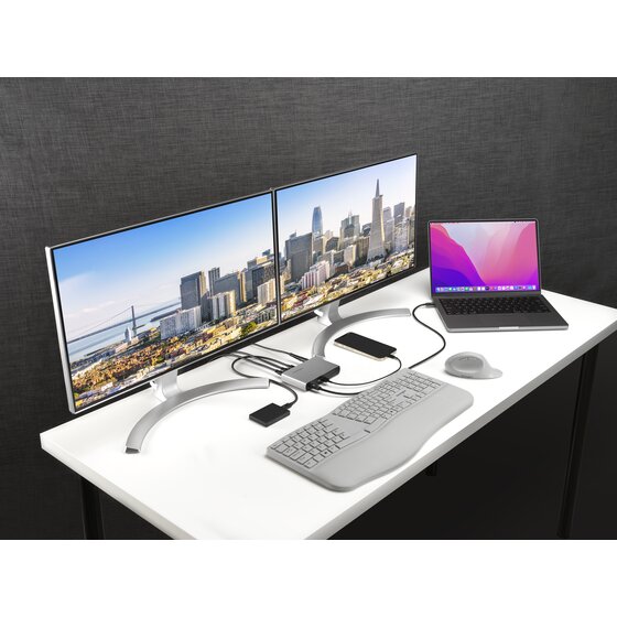 SD2600T Thunderbolt™ 4 Dual 4K Nano Docking Station – 65W PD