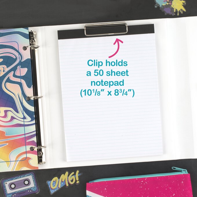 Trapper Keeper Binder Bundle, Rainbow Bubbles Trapper Keeper Mead