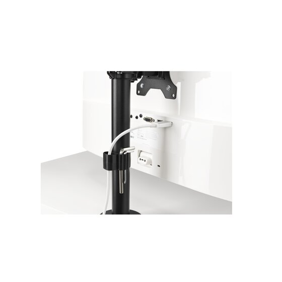 Vertical Stacking Dual Monitor Arm | Ergonomic Single & Dual