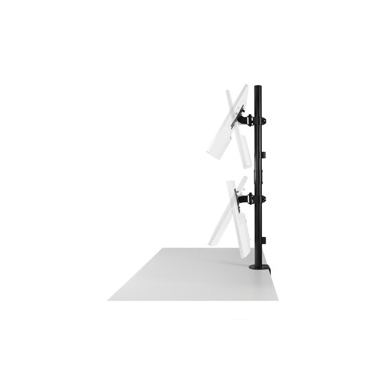 Vertical Stacking Dual Monitor Arm | Ergonomic Single & Dual