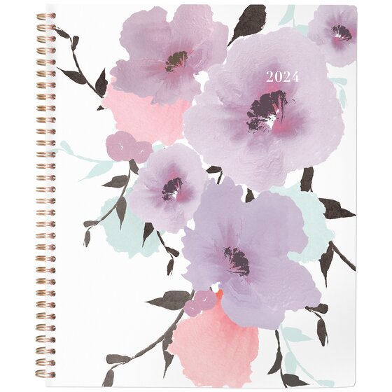 Cambridge Mina 2024 Weekly Monthly Planner, Large, 8 1/2" x 11