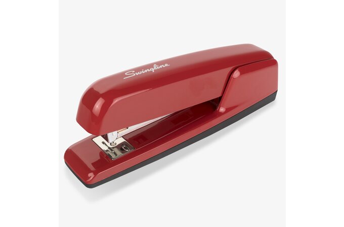 Swingline® 747® Business Stapler, 30 Sheets, Rio Red