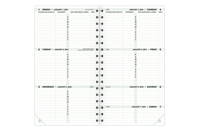 Day-Timer Snap In Page Locator for Wirebound Planners, Pocket or Compact  Size, Page Markers