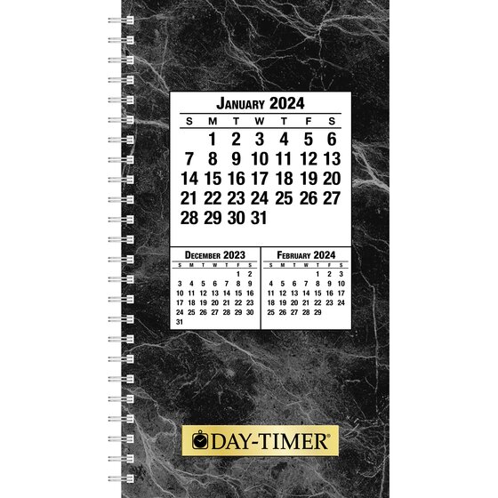 DayTimer Classic January 2024 December 2024 Two Page Per Day Planner