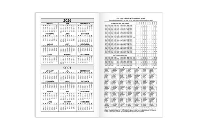 Calendar Refills2024/2025, Calendar Refills for Planners and Agendas.