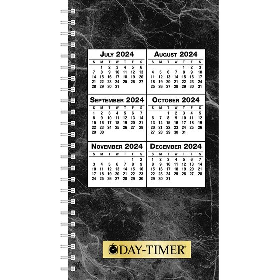 Day Timer Two Page Per Week Original Wirebound Planner Refills, 3 1/2