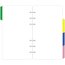Day-Timer Blank Multi-Colored Tabs, Loose-Leaf, Portable Size, 3 3/4" x 6 3/4" thumbnail images 2 of 6