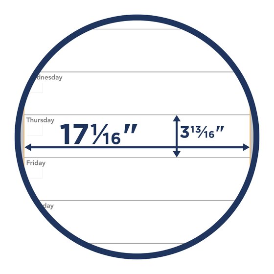 AT-A-GLANCE Wallmates Self-adhesive Dry Erase Writing Surface 36 X 24 - View #6