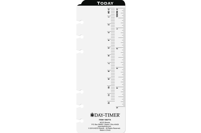 Day-Timer® Today Page Marker, Portable Size, 2 1/2