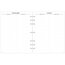 Day-Timer Undated Two-Page Per Day Planner Pages, Loose-Leaf, Folio Size, 8 1/2" x 11" thumbnail images 3 of 5