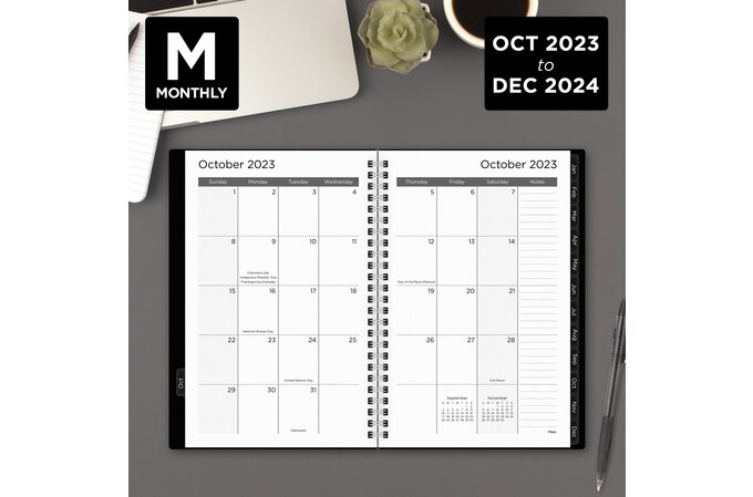 Mead Basic Weekly Monthly Planners | Regular Year Planners | Mead