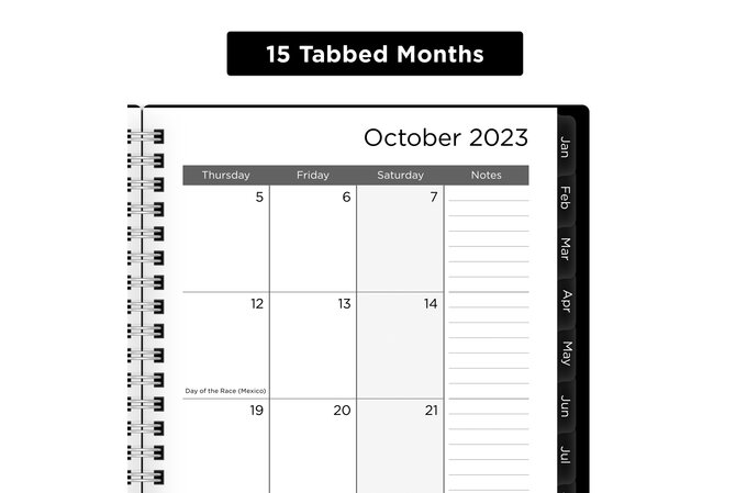 Mead Basic Weekly Monthly Planners | Regular Year Planners | Mead