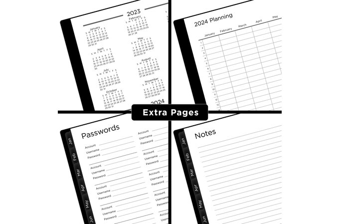 Mead Basic Weekly Monthly Planners | Regular Year Planners | Mead
