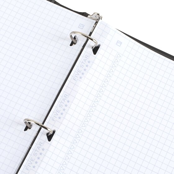 Five Star® Reinforced Filler Paper Plus Study App, Graph Ruled, 8 1/2 ...