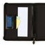 Day-Timer® Zippered Planner Cover with Tech Stand, Black, Notebook Size, Fits 8 1/2" x 11" Pages thumbnail images 4 of 8