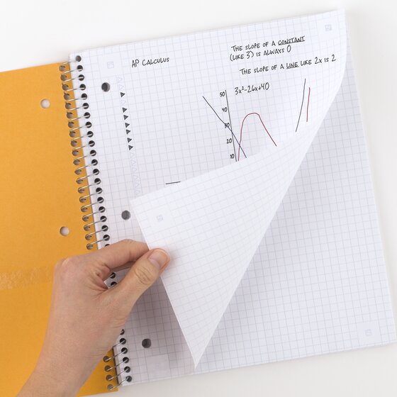 Notebooks on sale graph paper