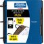 Five Star Flex® 1 1/2" Refillable Notebook Plus Study App, 80 Sheets, College Ruled, Pacific Blue thumbnail images 1 of 7