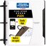 Five Star Flex® 1 1/2" Refillable Notebook Plus Study App, 80 Sheets, College Ruled, White thumbnail images 1 of 7