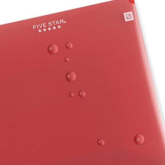 Five Star® Customizable 2-Pocket Plastic Folders Plus Study App