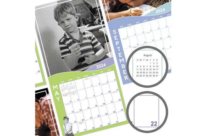 The Andy Griffith Show 2024 Monthly Wall Calendar, 12" x 12" | Wall