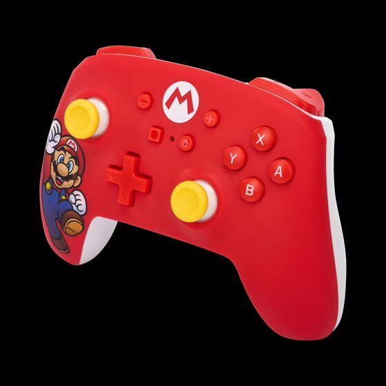  PowerA Wireless Nintendo Switch Controller - Mario Joy, AA  Battery Powered (Battery Included), Pro Controller for Switch, Advanced  Gaming Buttons, Officially Licensed by Nintendo : Todo lo demás