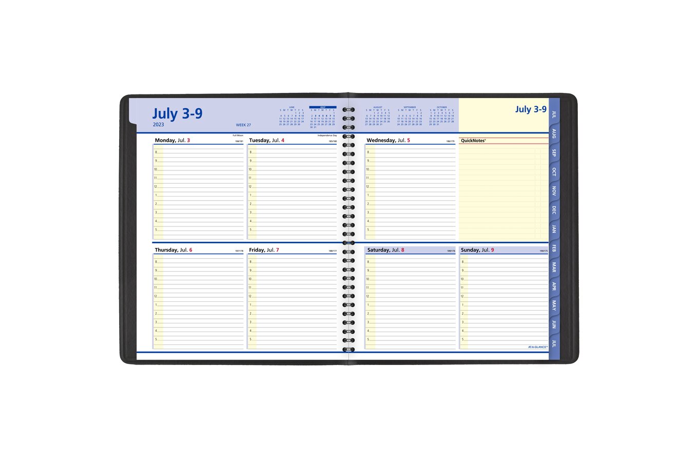 Monthly appointment book