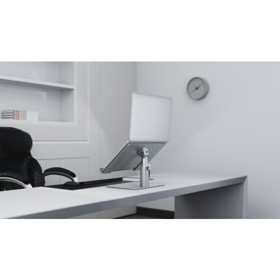 Support Pour Ordinateur Portable Sous Le Bureau - Lot De 3 - Noir - Gain De Place, Ventilation Améliorée Et Gestion Des Câbles