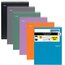 Five Star® Top Bound Left-Handed Note Pad Plus Study App, 1 Subject, College Ruled, 8 1/2" x 11", 6 Pack, Assorted Colors thumbnail images 1 of 8