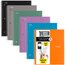 Five Star® Spiral Notebook Plus Study App, 1 Subject, Graph Ruled, 8 1/2" x 11", 6 Pack, Assorted Colors thumbnail images 1 of 7