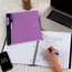 Five Star® Advance® Spiral Notebook Plus Study App, 5 Subject, College Ruled, 8 1/2" x 11", Amethyst Purple thumbnail images 5 of 5