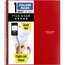 Five Star® Spiral Notebook Plus Study App, 1 Subject, College Ruled, 8 1/2" x 11", Fire Red thumbnail images 1 of 7