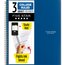 Five Star® Spiral Notebook Plus Study App, 3 Subject, College Ruled, 8 1/2" x 11", Pacific Blue thumbnail images 1 of 7