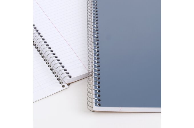 Left Handed Notebooks College Ruled [3 Pack, 100 Pages] | 9x11 Left Handed Spiral Notebook w/Waterproof Covers | Lefty Notebooks for Note Taking 