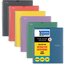 Five Star Customizable Interactive Notebook, 1 Subject, College Ruled, 6 Pack, Assorted Colors thumbnail images 1 of 7