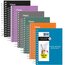 Five Star® Fat Lil' Spiral Notebook, College Ruled, 3 1/2" x 5 1/2", 6 Pack, Assorted Colors, Assorted Colors thumbnail images 1 of 6
