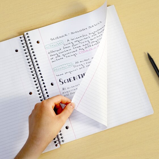 Five Star® DuraShield™ Notebook with Antimicrobial Front