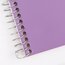 Five Star® Spiral Notebook, 2 Subject, College Ruled, 6" x 9 1/2", Amethyst Purple thumbnail images 5 of 7