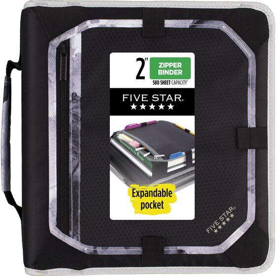 Five Star Organizer Pencil Pouch, Assorted Colors (No Color Choice) 1 ct
