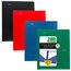 Five Star® Plastic Pocket and Prong Folder, 4 Pack, Black, Fire Red, Forest Green, Pacific Blue thumbnail images 1 of 7