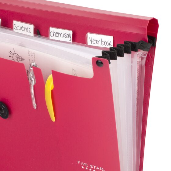 Five Star 6-Pocket Expanding Files | Expanding Files | Five Star