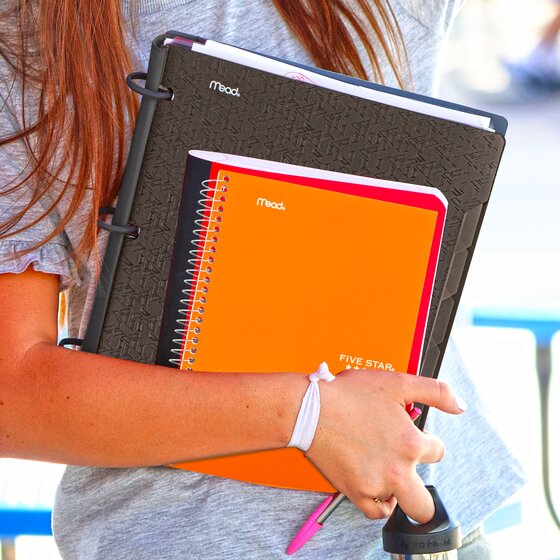 Five Star® Spiral Notebook, 5 Subject, College Ruled, 6